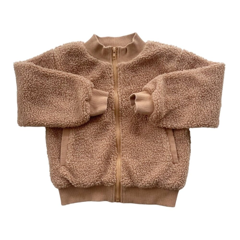 Eadaie Teddy Zip Up Coat